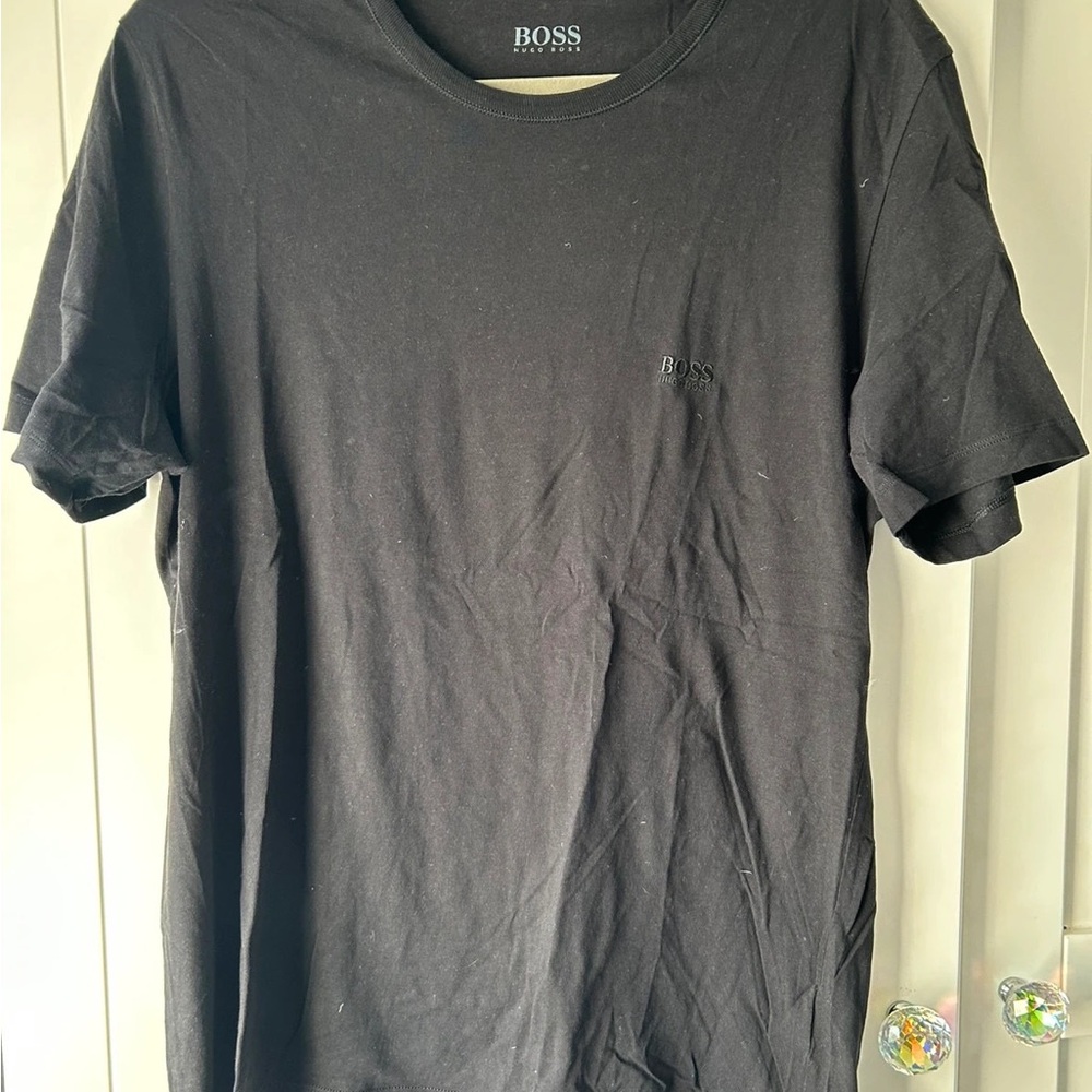 BOSS Men's Black T-Shirt